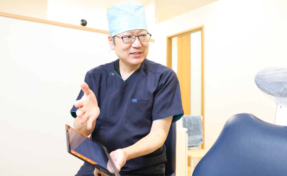 一人ひとりとのコミュニケーションを大切に